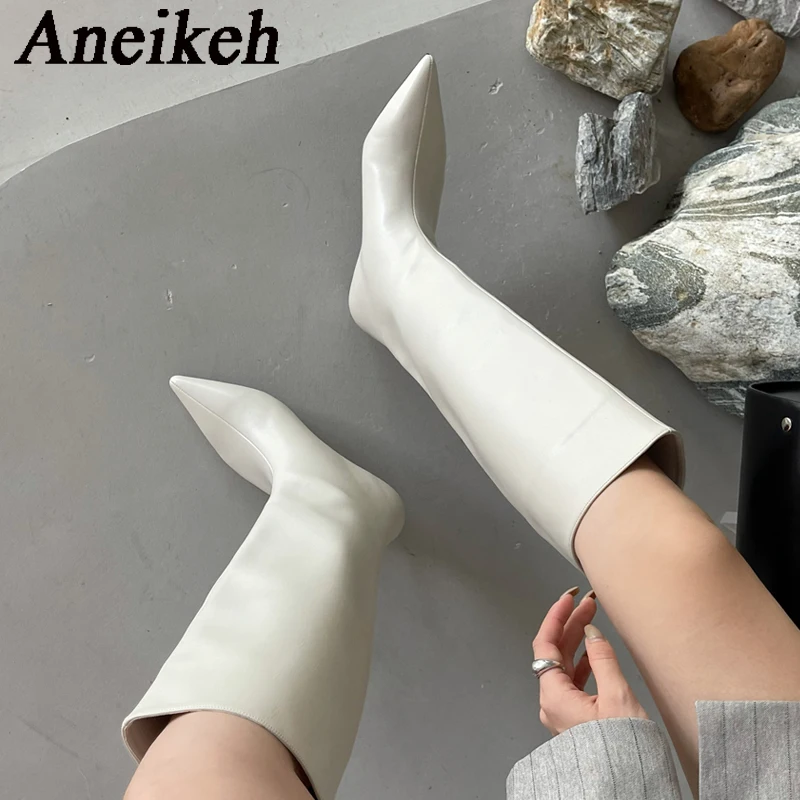 أنيكه 2027 أحذية نسائية طويلة  - مراجعة Women'S Fashion Knee High Boots وسعره