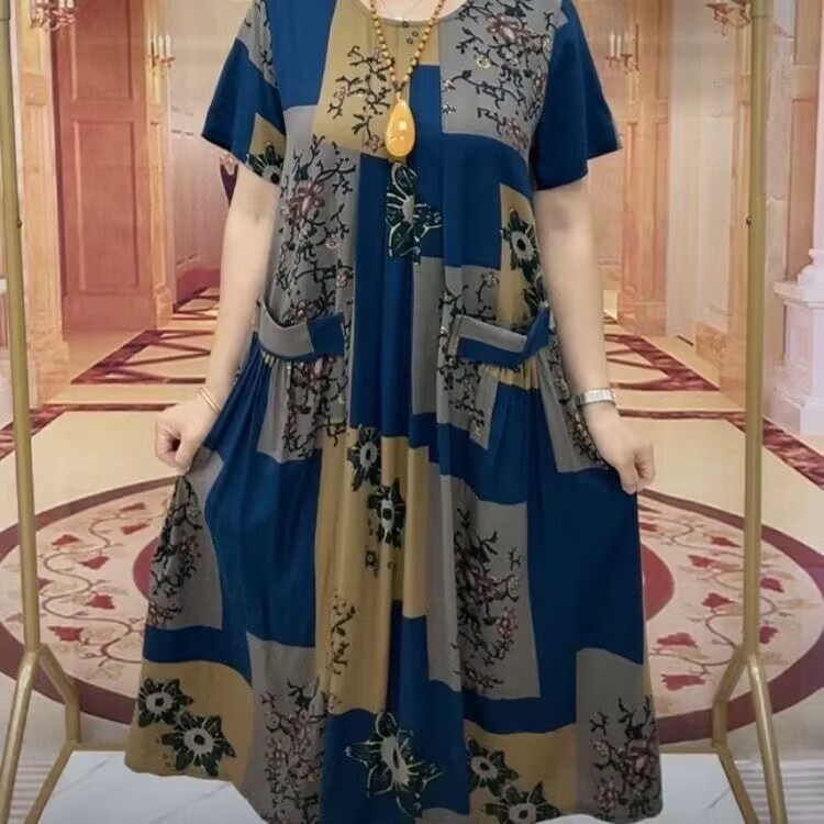 فستان صيفي كبير الحجم من القطن - مراجعة Women Fashion Over The Years وسعره