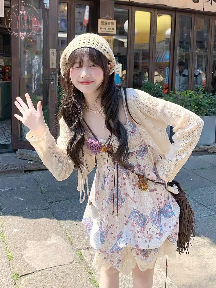 طقم فستان صيفي بتصميم كامي عتي - مراجعة Lace Trim Cami وسعره