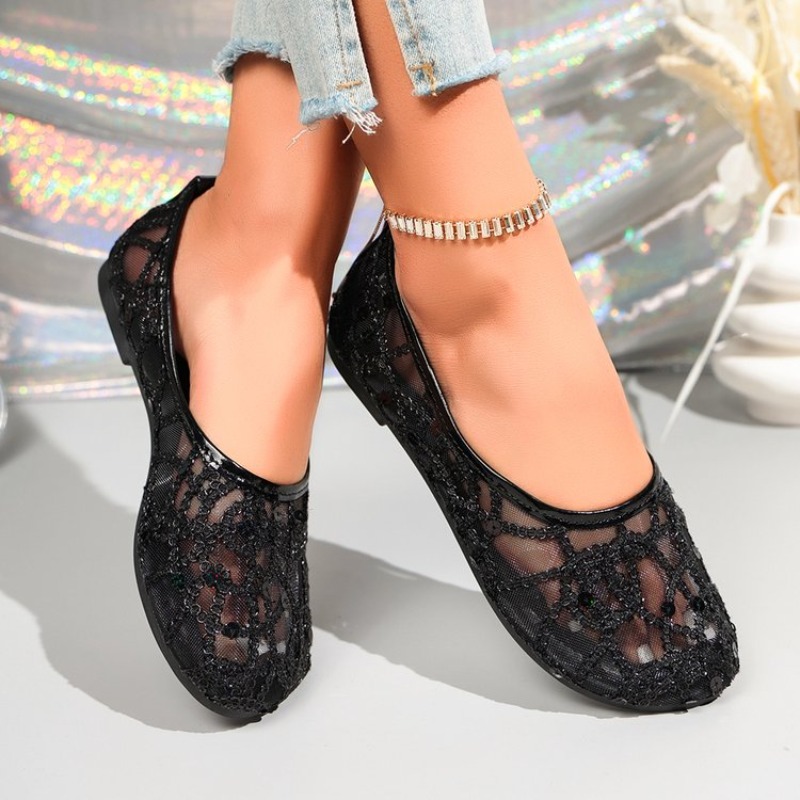 حذاء نسائي جديد شبكي مريح بمقد - مراجعة Women'S Fashion Shoes وسعره