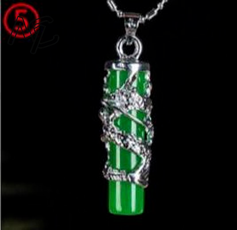 925 الفضة الصينية الأخضر اليشم - مراجعة Women'S Fashion Jewellery وسعره